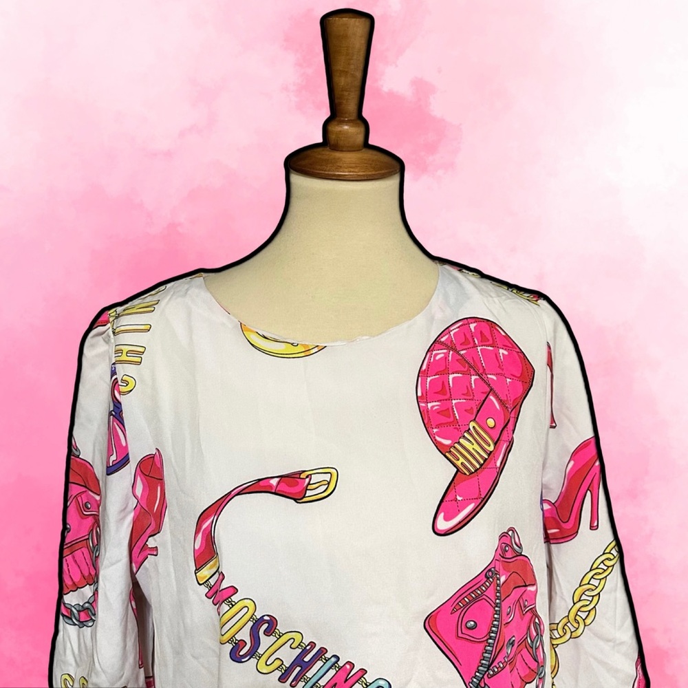 🌈 Lovely colorful print maxi blouse